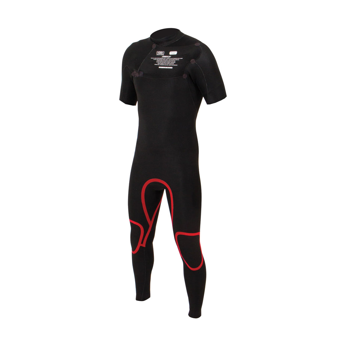 Ocean and Earth Mens Free Flex SS Chest Zip 2 2mm