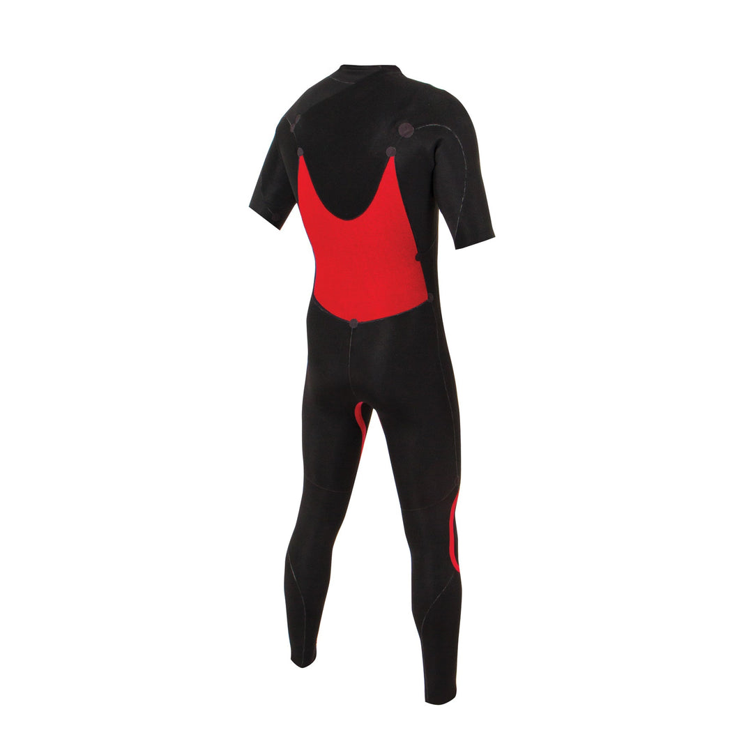 Ocean and Earth Mens Free Flex SS Chest Zip 2 2mm