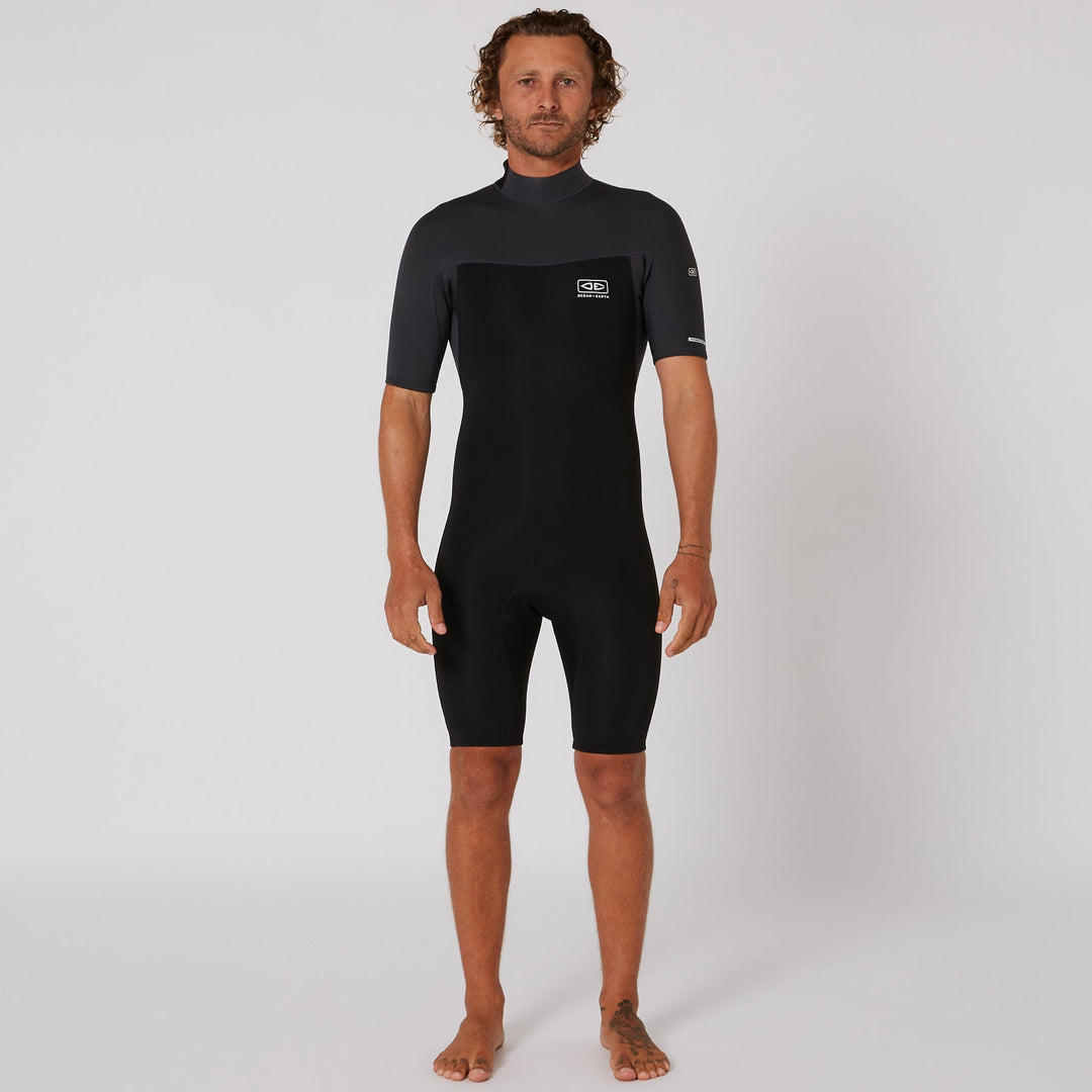Ocean and Earth Mens Free Flex Back Zip Spring Suit 2 2mm