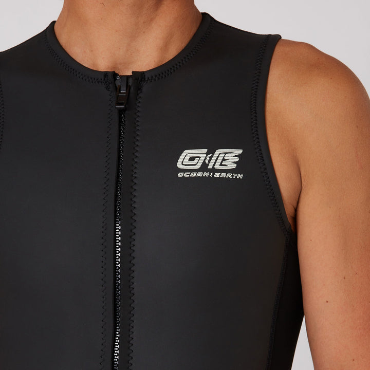 Ocean and Earth Heritage Front Zip Sleeveless Vest 1 5mm