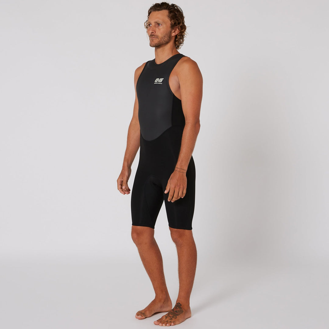Heritage Back Zip Short John 2mm
