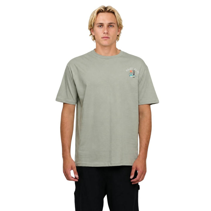 Salty Crew Catch Premium Tee Kelp Green
