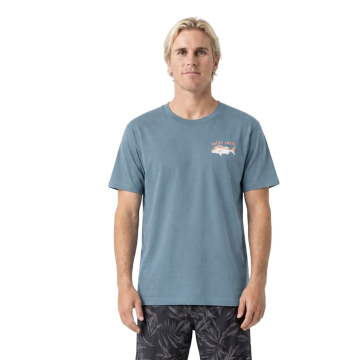 Salty Crew Snapper Classic Tee Monument (1)