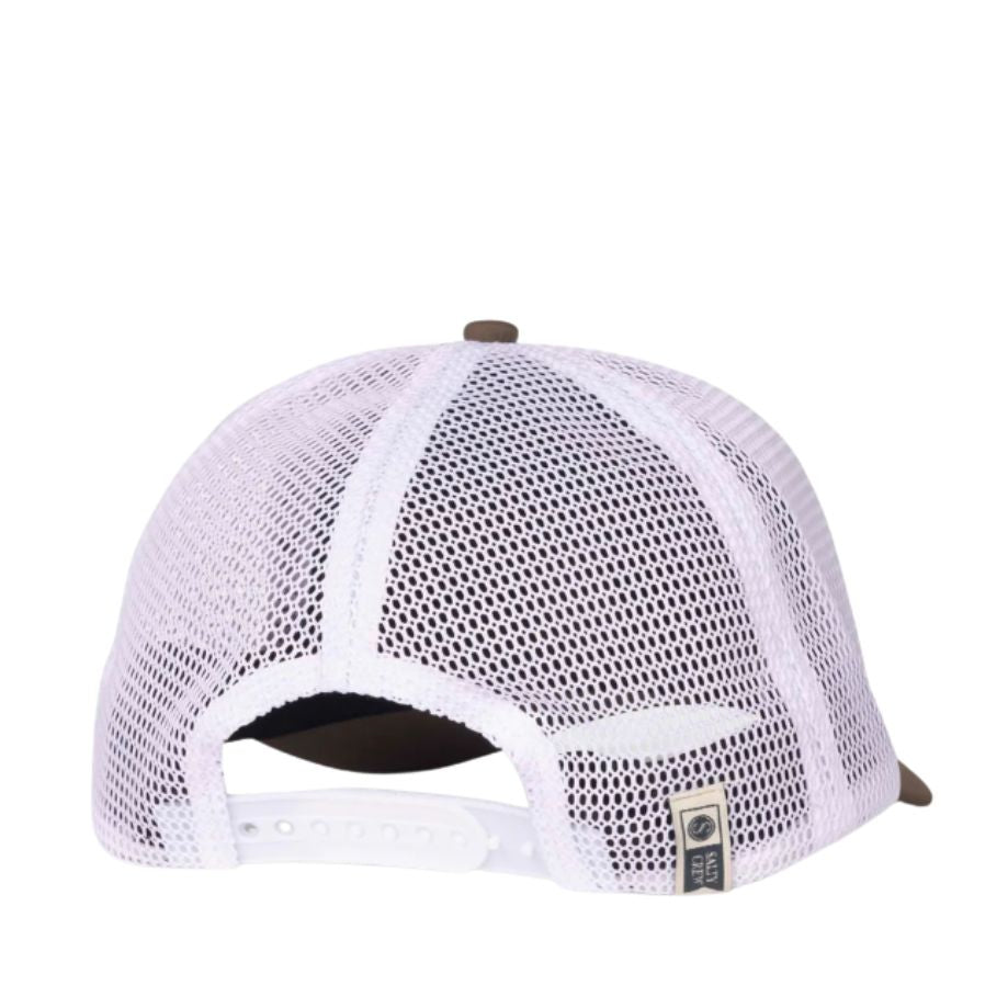 Salty Crew Stamped Trucker Deep Ocean Brown
