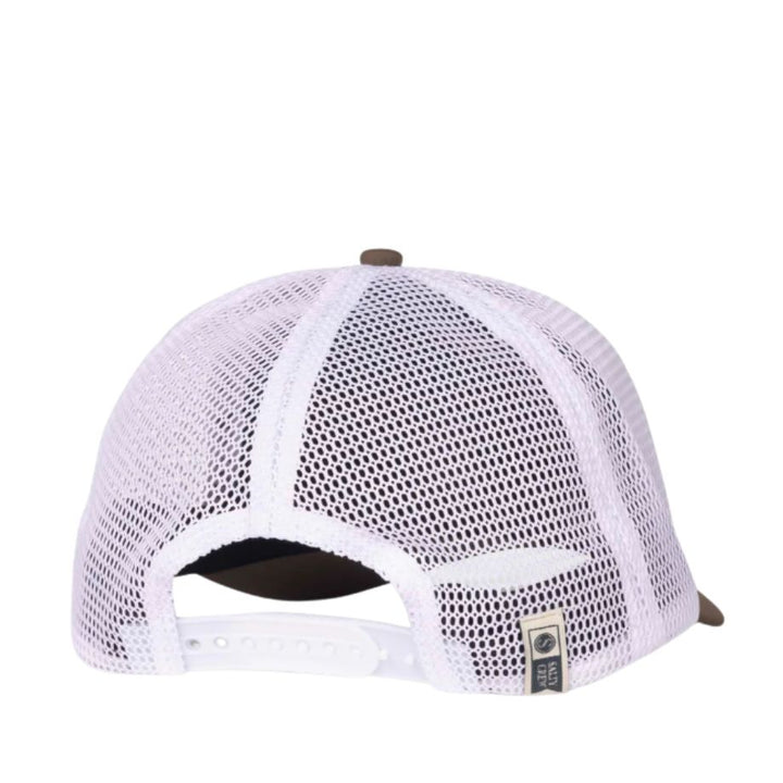 Salty Crew Stamped Trucker Deep Ocean Brown