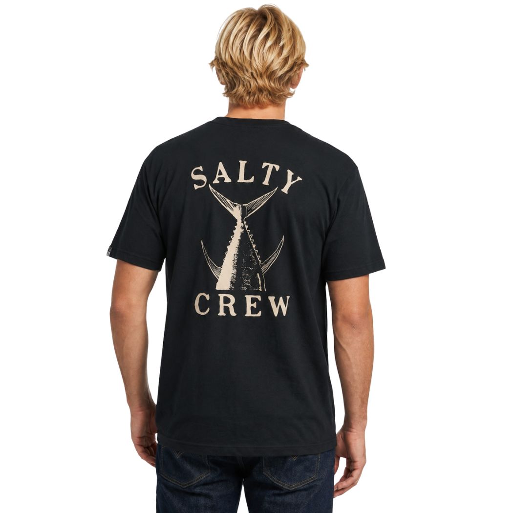 Salty Crew Vintage Tail Classic Tee Black 