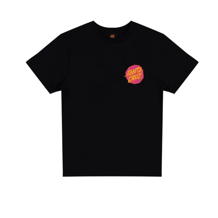Santa Cruz Boys Meek Scratched Slasher Tee Black