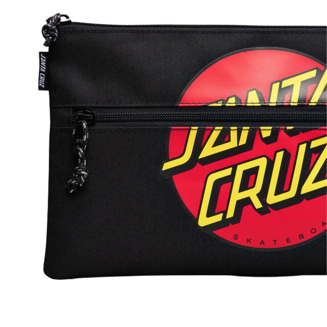 Santa Cruz Classic Dot Pencil Case Black
