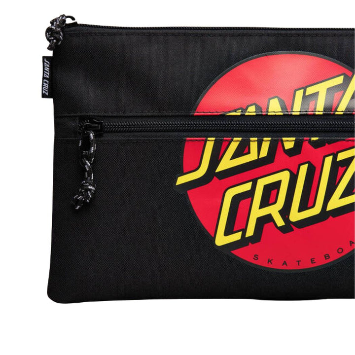 Santa Cruz Classic Dot Pencil Case Black