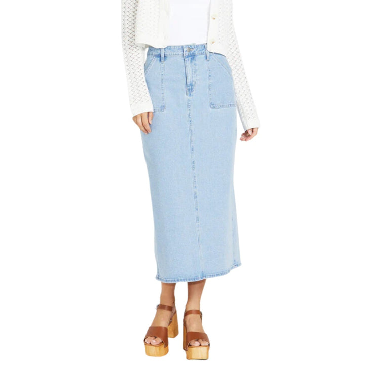  Sass Isella Denim Skirt 92 Sandwash