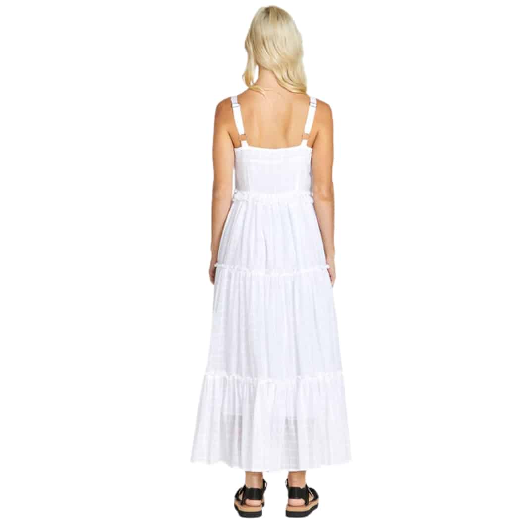 Sass Ruby Maxi Dress White