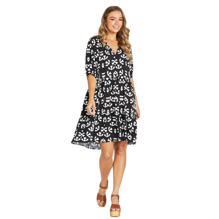 Sass Viola Dress Abstract