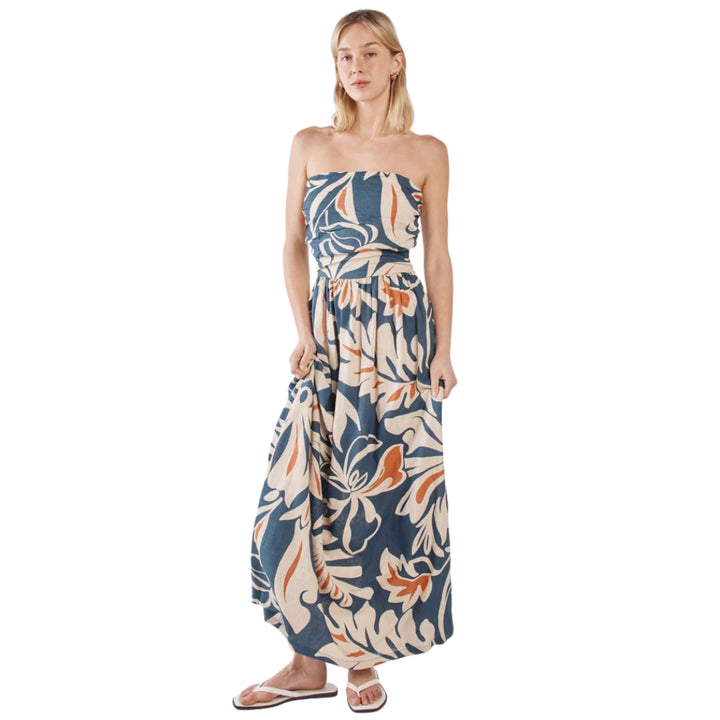 Sass Jana Strapless Dress Wild Orchid