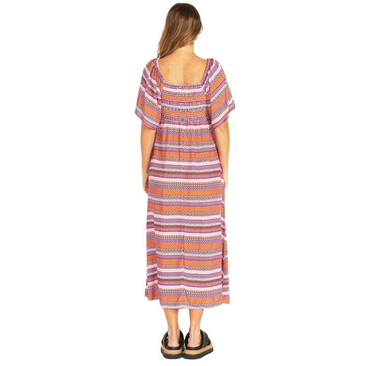 Sass Raquel Midi Dress Aztec