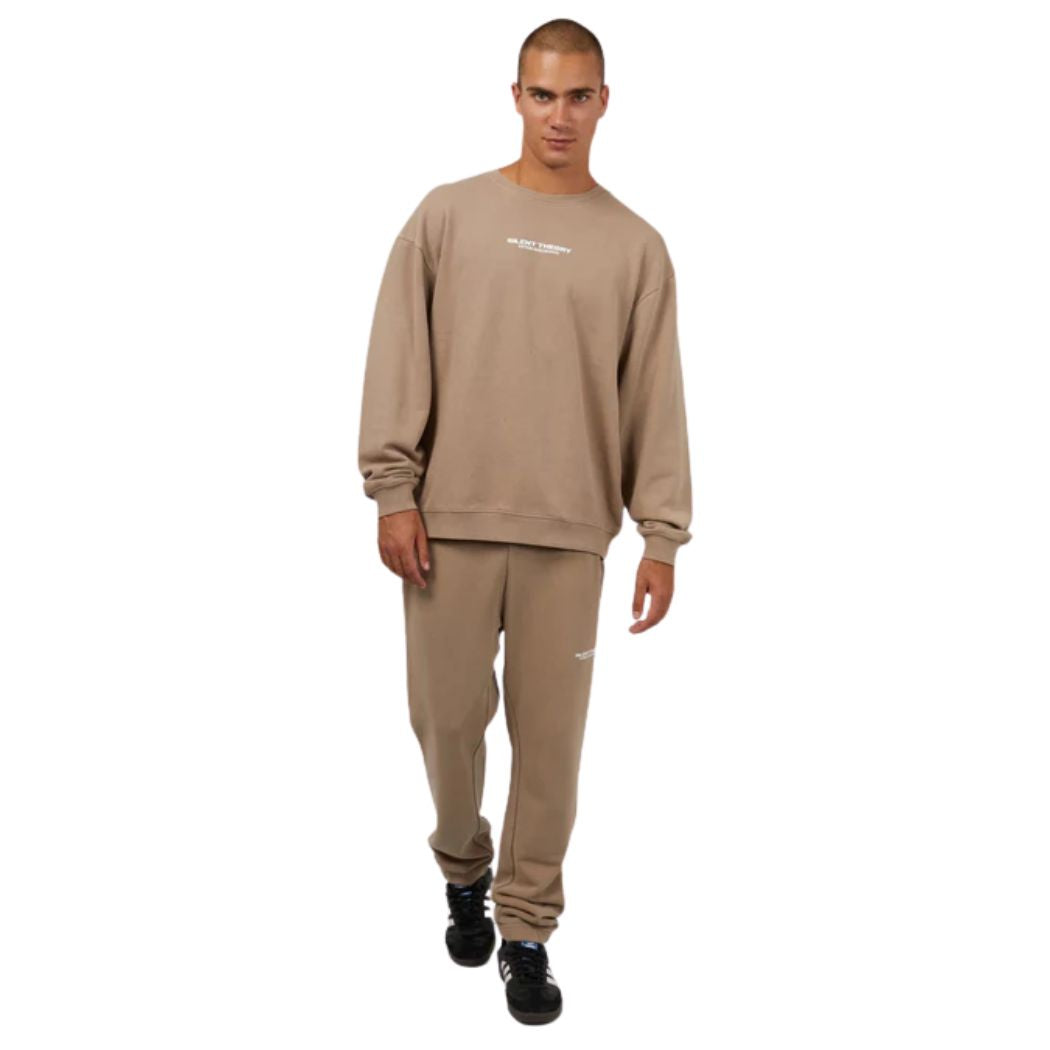 Silent Theory Essential Theory Trackpant Tan