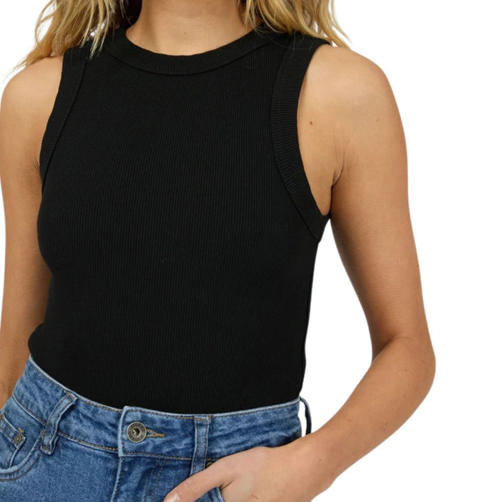 Silent Theory Pia Tank Black