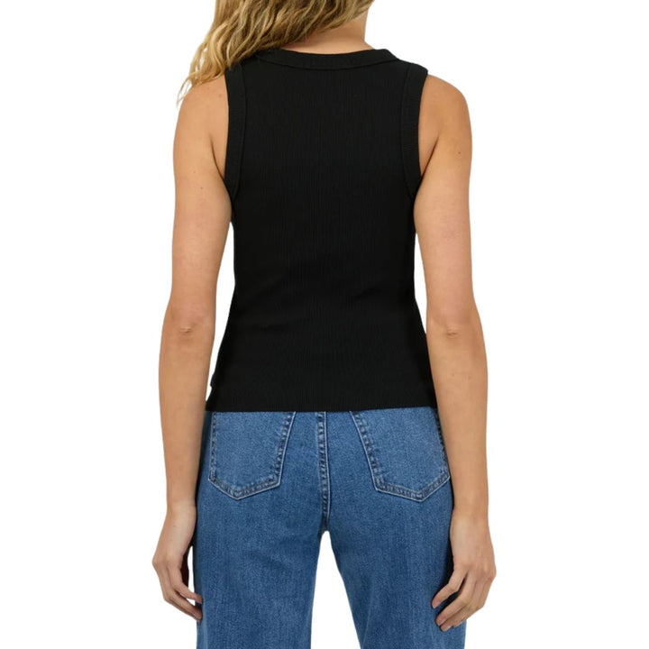 Silent Theory Pia Tank Black