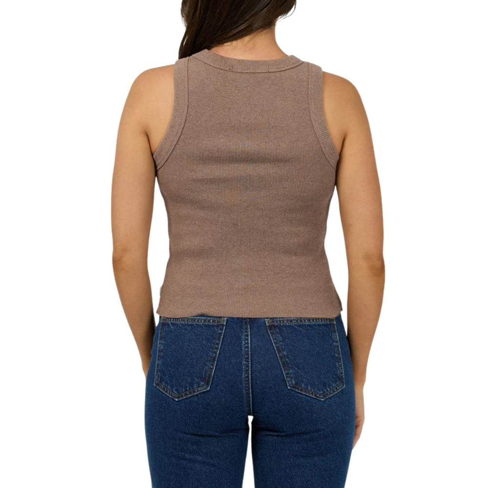 Silent Theory Pia Tank Brown