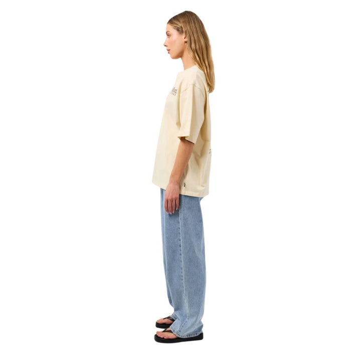 Silent Theory Dreams Oversized Tee Butter
