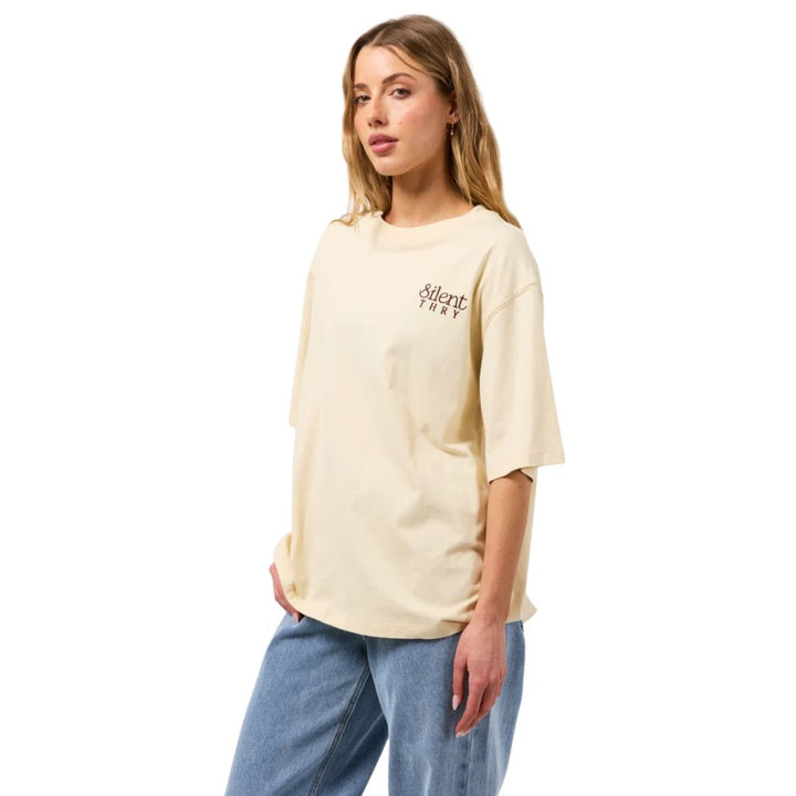 Silent Theory Dreams Oversized Tee Butter