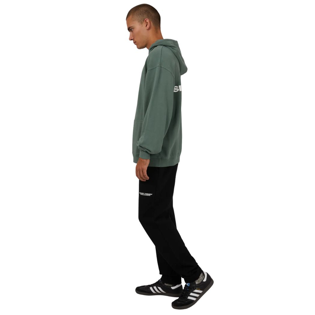 Silent Theory Essential Theory Hoodie Green