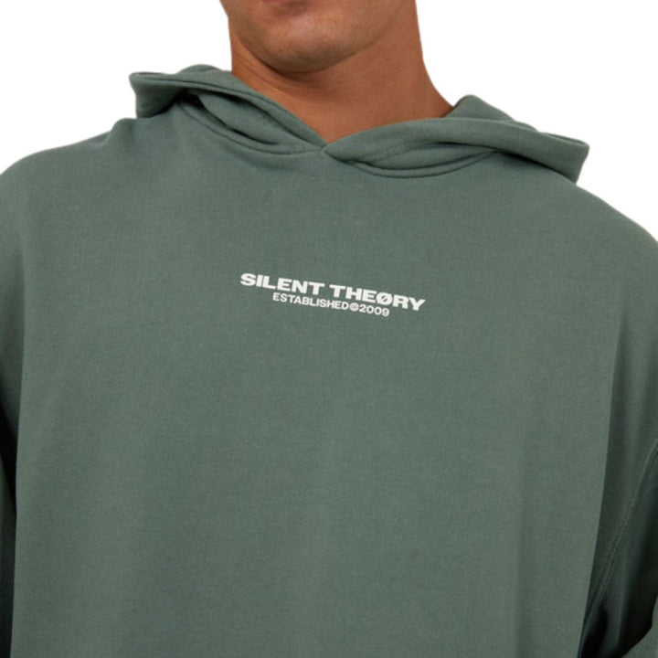 Silent Theory Essential Theory Hoodie Green