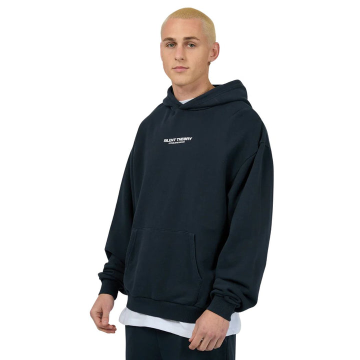 Silent Theory Essential Theory Hoodie Navy