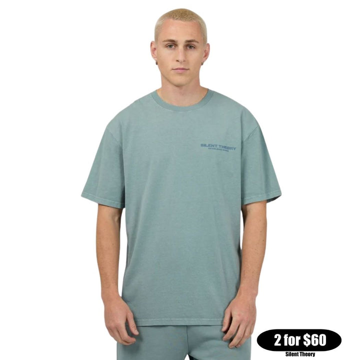 Silent Theory Essential Theory Tee Steel
