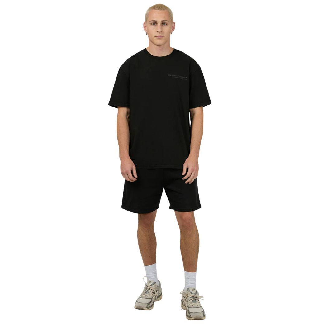 Silent Theory Essential Theory Tee Vintage Black