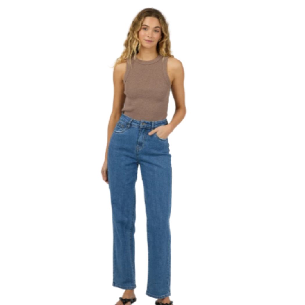 Silent Theory Pia Tank Brown