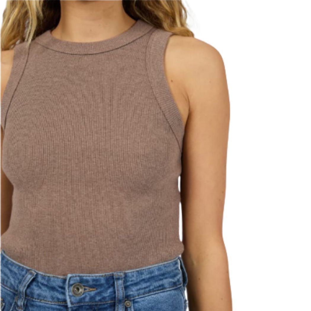 Silent Theory Pia Tank Brown