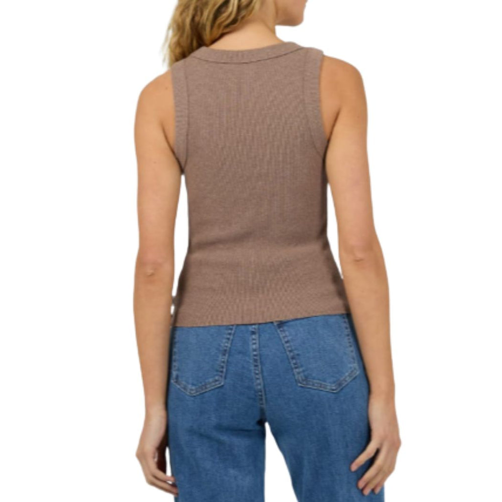 Silent Theory Pia Tank Brown