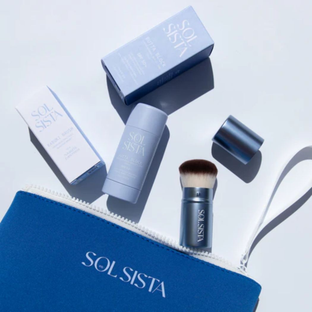 Sol Sista Retractable Kabuki Make Up Brush