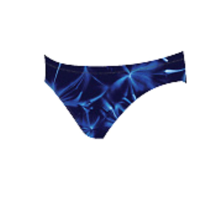 Speedo 7cm Print Brief Anthracite Deep Sapphire