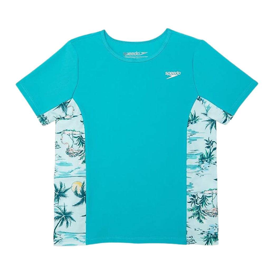 Speedo Girls Splice Rashshirt