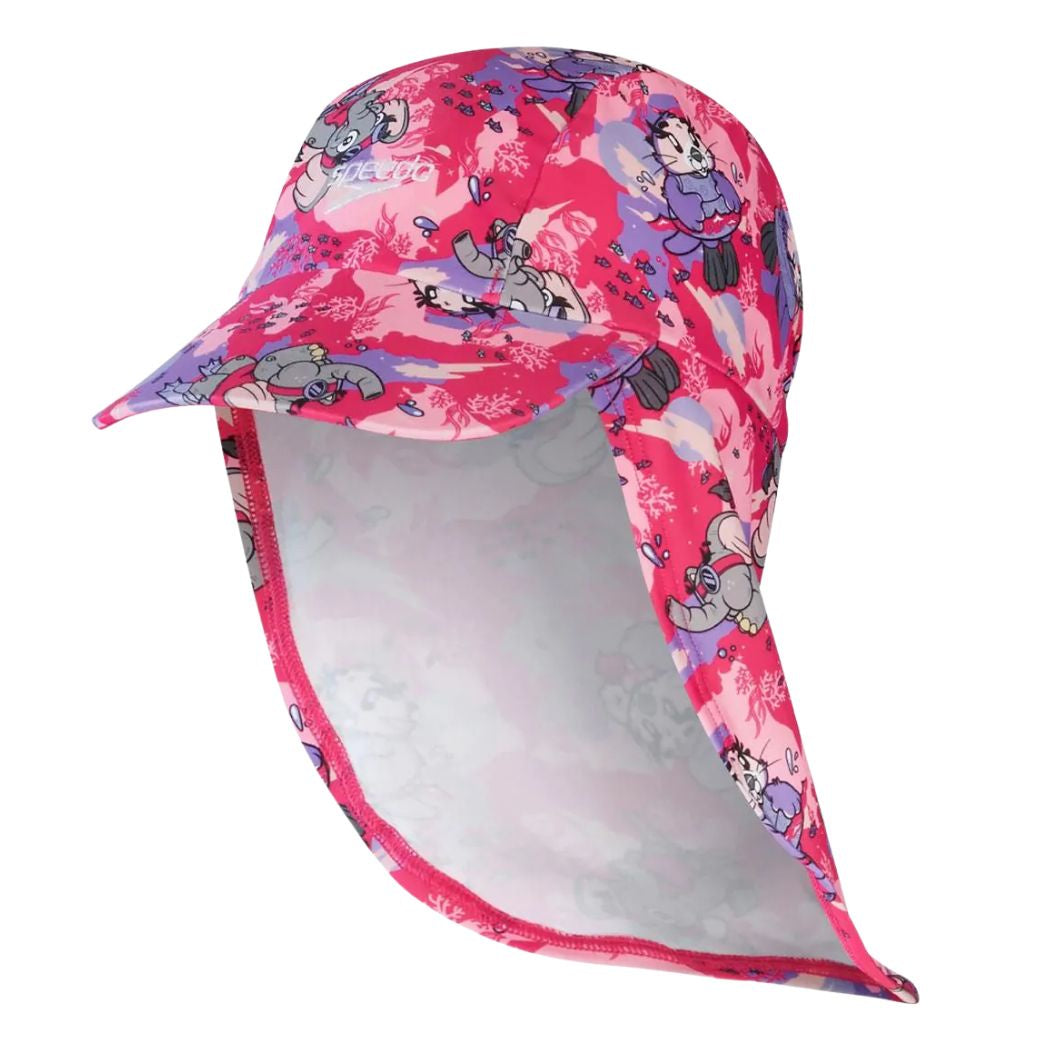 Speedo Girls Sun Hat Pink Taro