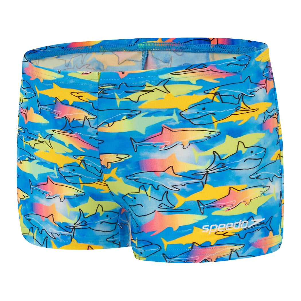 Speedo Toddler Boys Under The Sea Aquashort Lagoon Blue