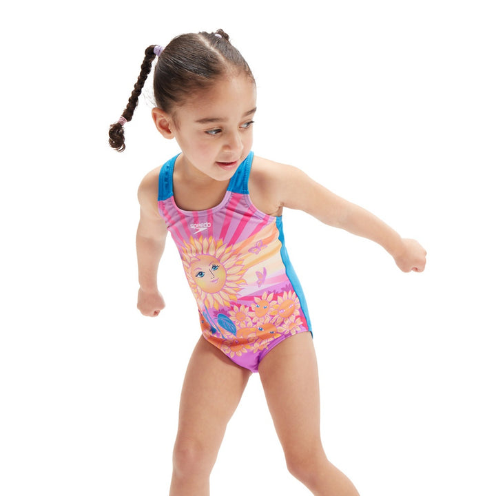 Speedo Toddler Girls Digi Placement 1pc