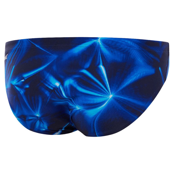 Speedo 7cm Print Brief Anthracite Deep Sapphire