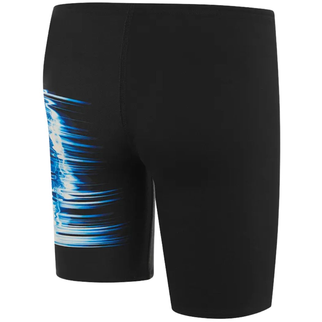 Speedo Boys V Cut Jammer Skulls Sugar Blue