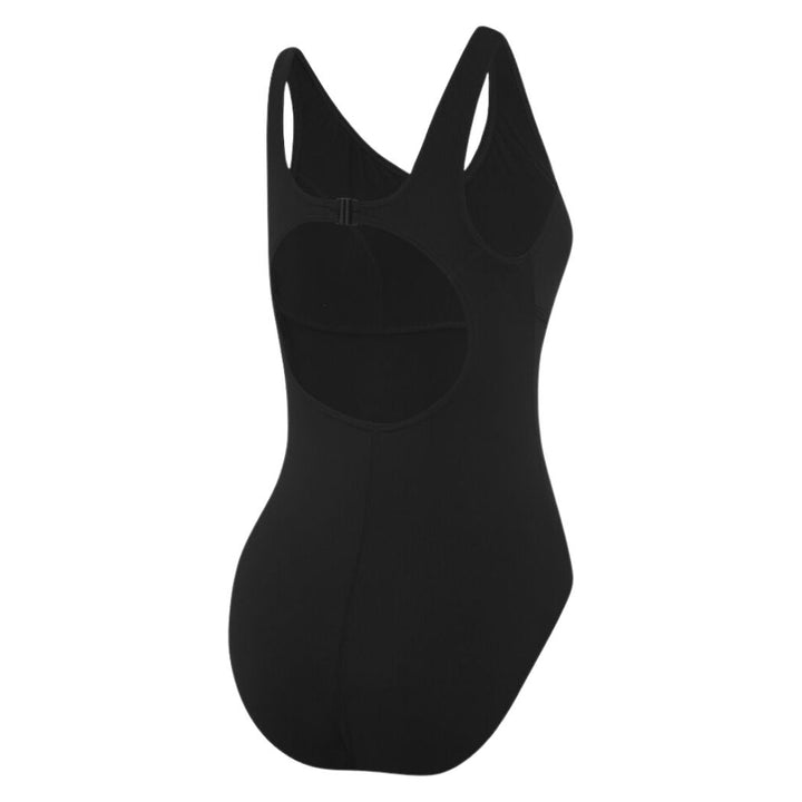 Speedo Contour Clip Back One Piece Black