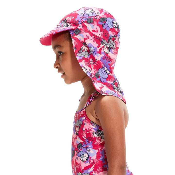 Speedo Girls Sun Hat Pink Taro