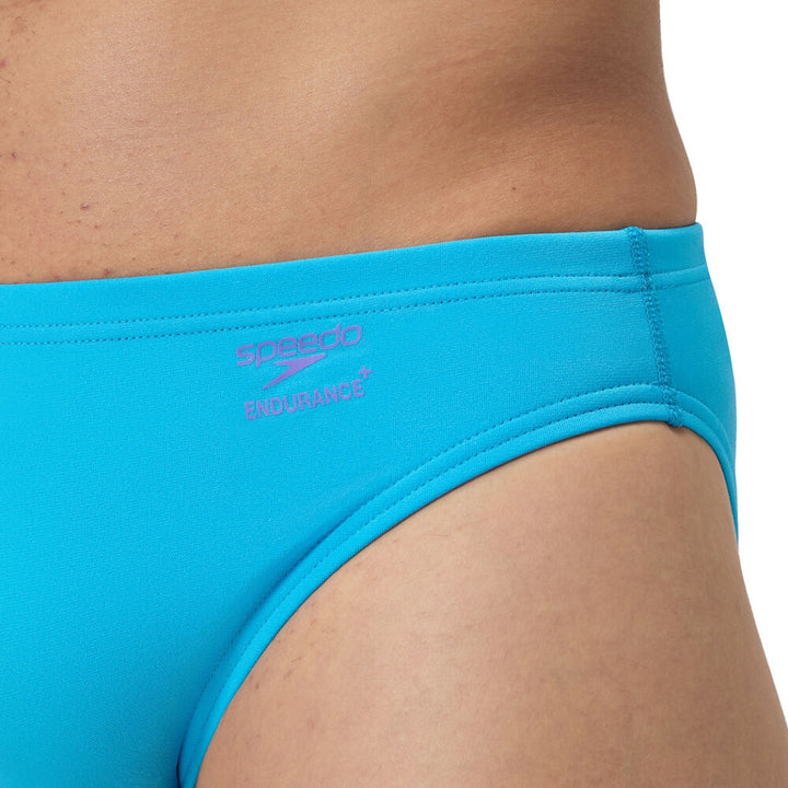 Speedo Mens Solid Brief Picton Blue