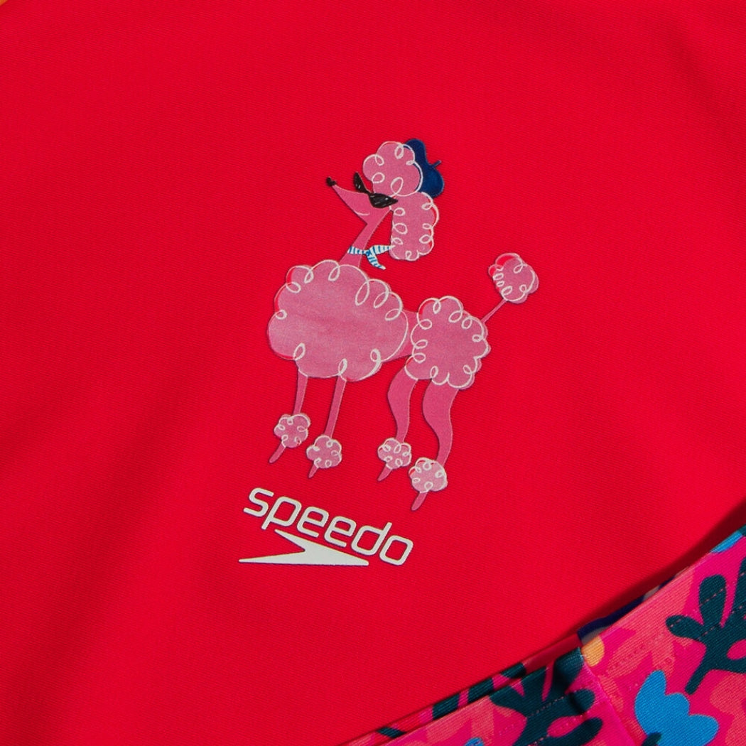 Speedo Toddler Girls Digi Rash Top Set