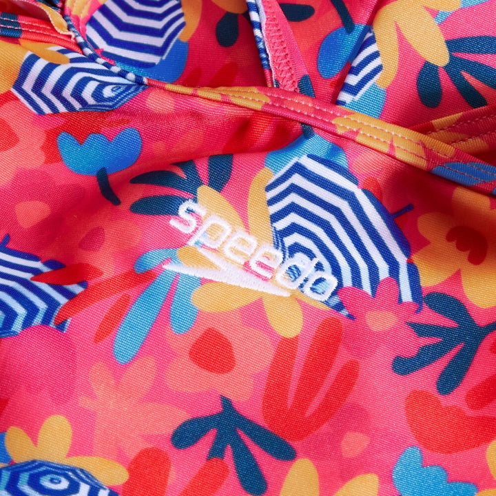 Speedo Toddler Girls Frill 1pc Digi Print