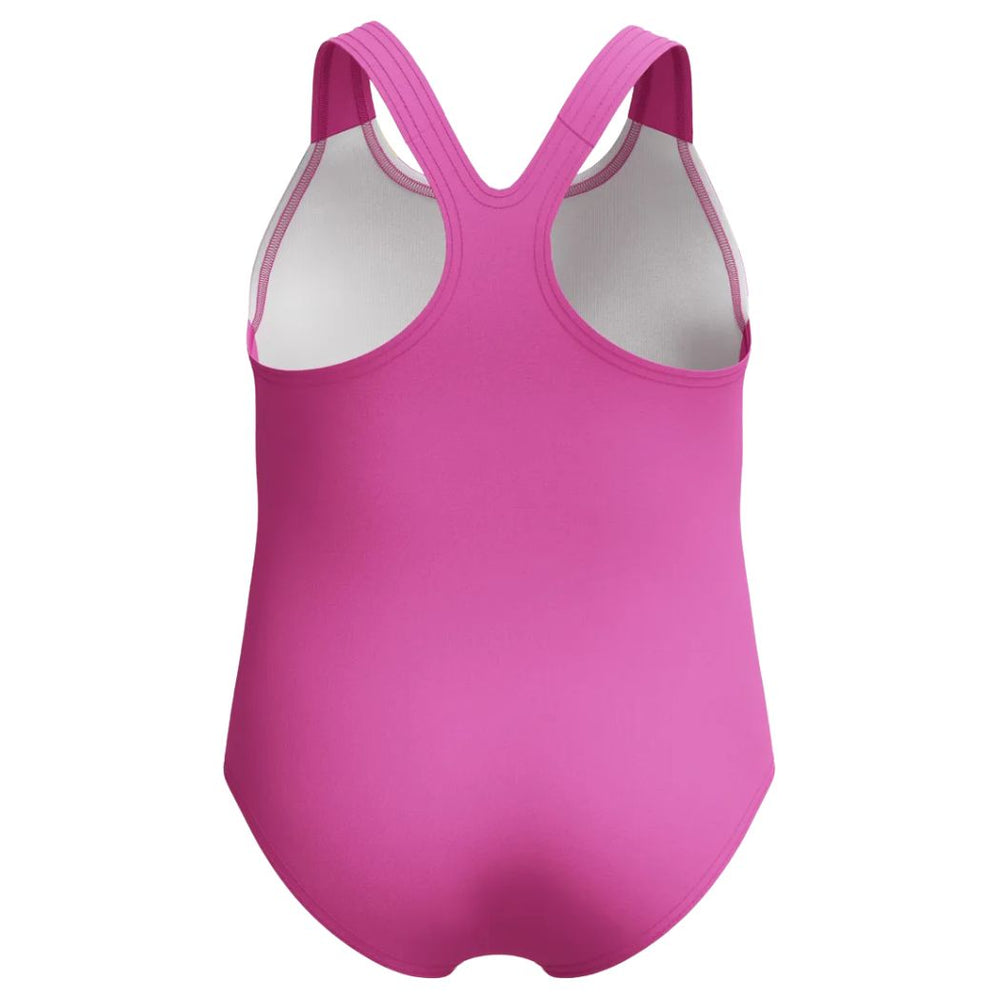 Speedo Toddler Racerback One Piece Print Neon Flamingo