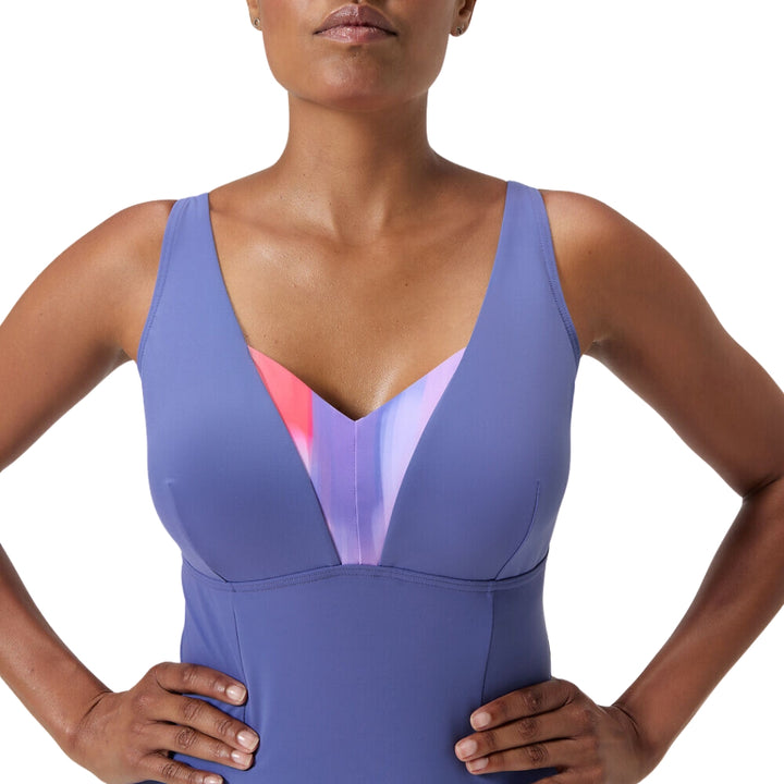 Speedo Womens Shaping One Piece Opusgem DD+ Blue