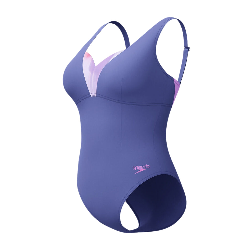 Speedo Womens Shaping One Piece Opusgem DD+ Blue