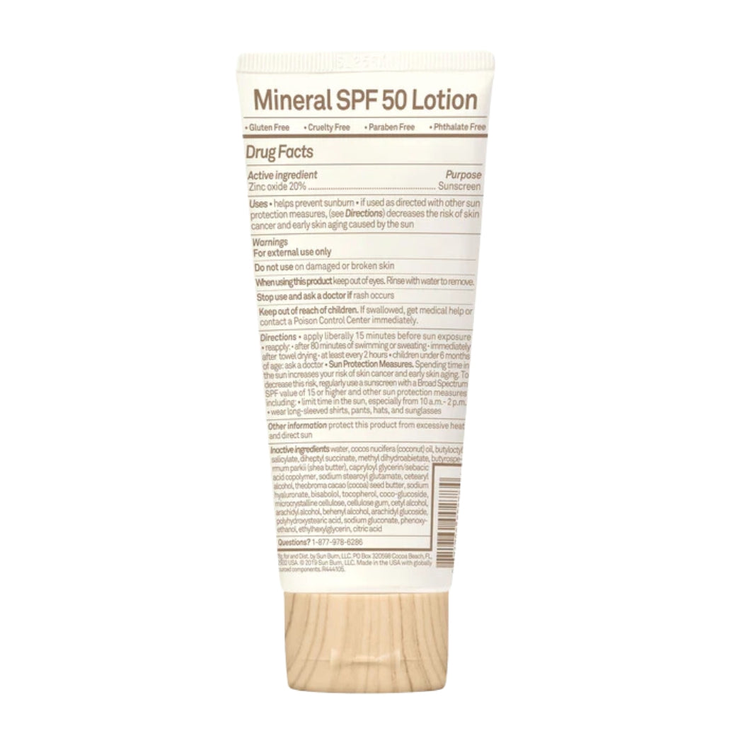 Sun Bum Baby Bum Mineral SPF 50 Sunscreen Lotion - Fragrance Free