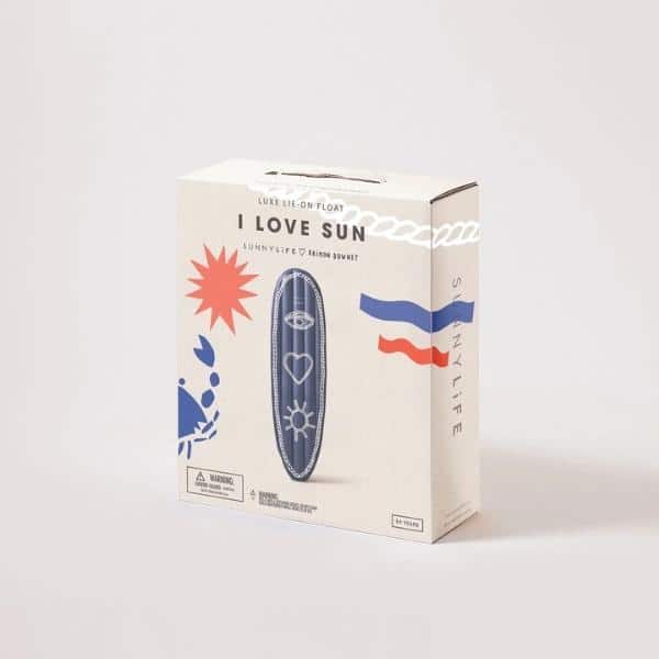 Sunnylife Luxe Lie-On Float I Love Sun